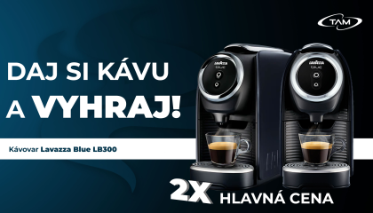 Súťaž o kávovar Lavazza